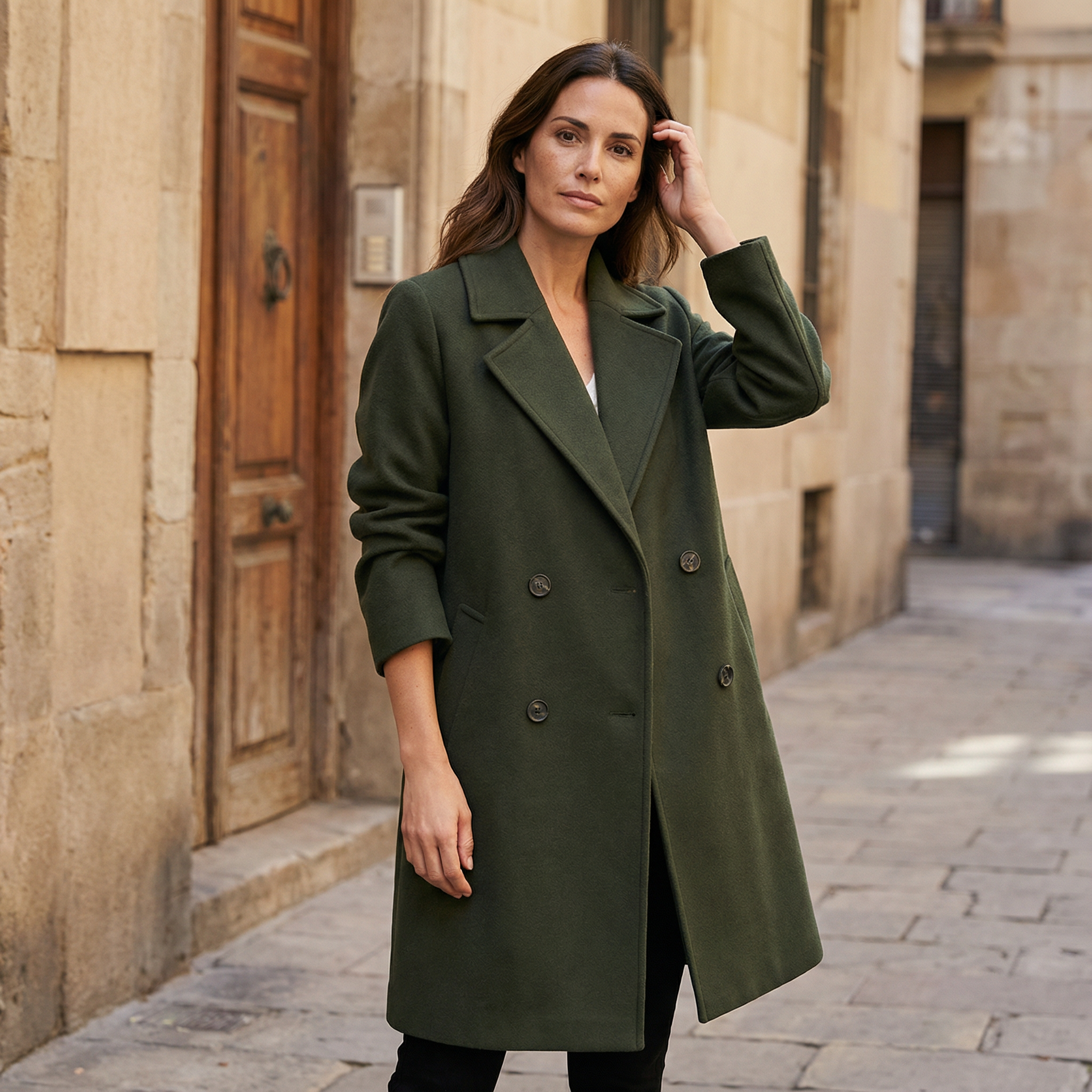 VALI – Abrigo – Corte limpio