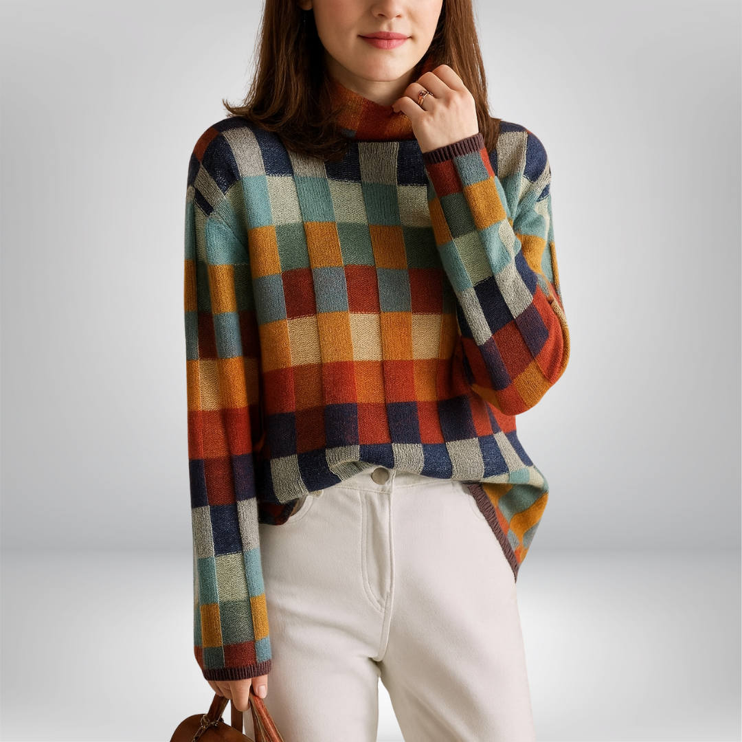 ANNA | Suéter de cuello alto