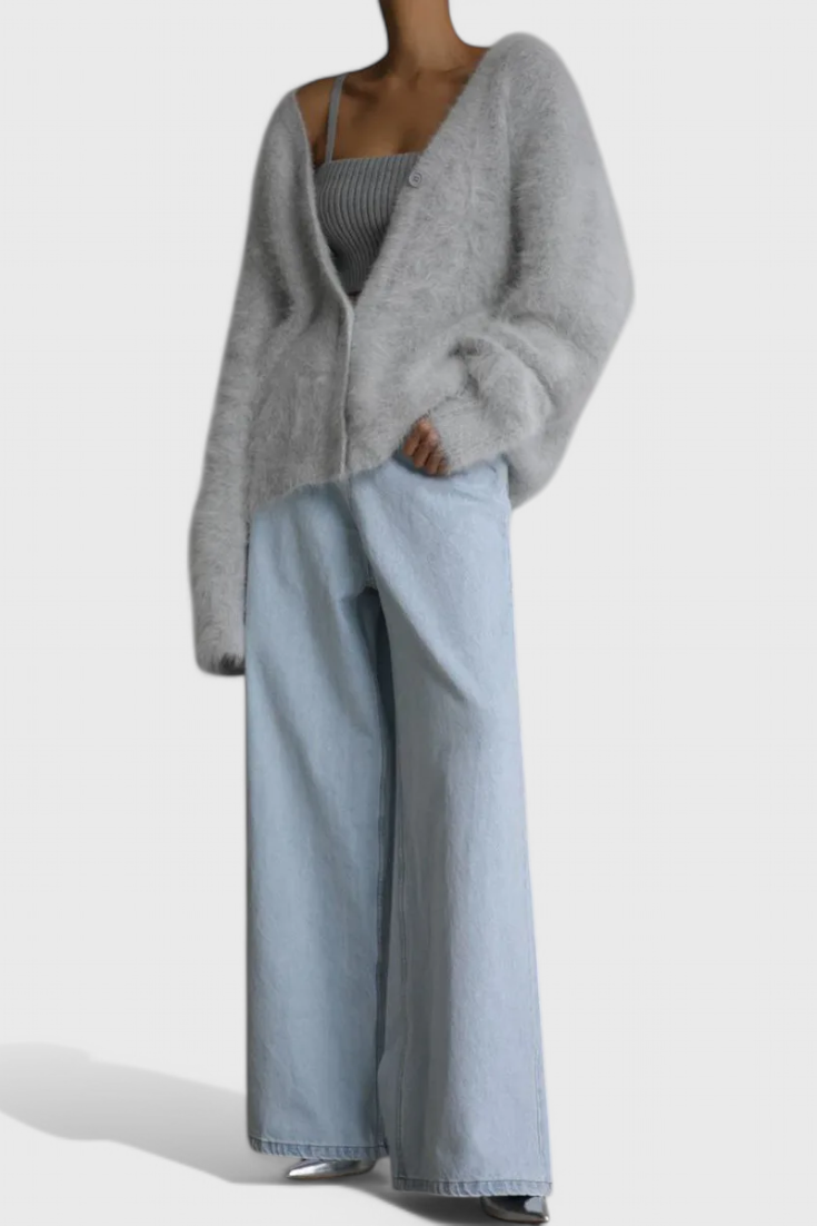 Daniela | Cardigan de Mezcla de Cachemira Suave