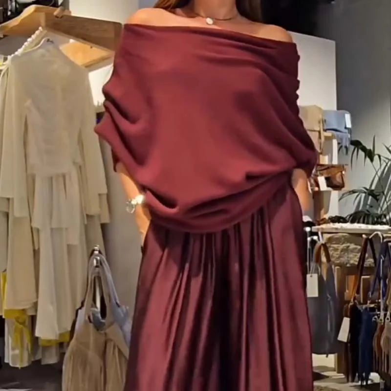 GALA – Conjunto De Punto Mujer – Estilo Minimalista